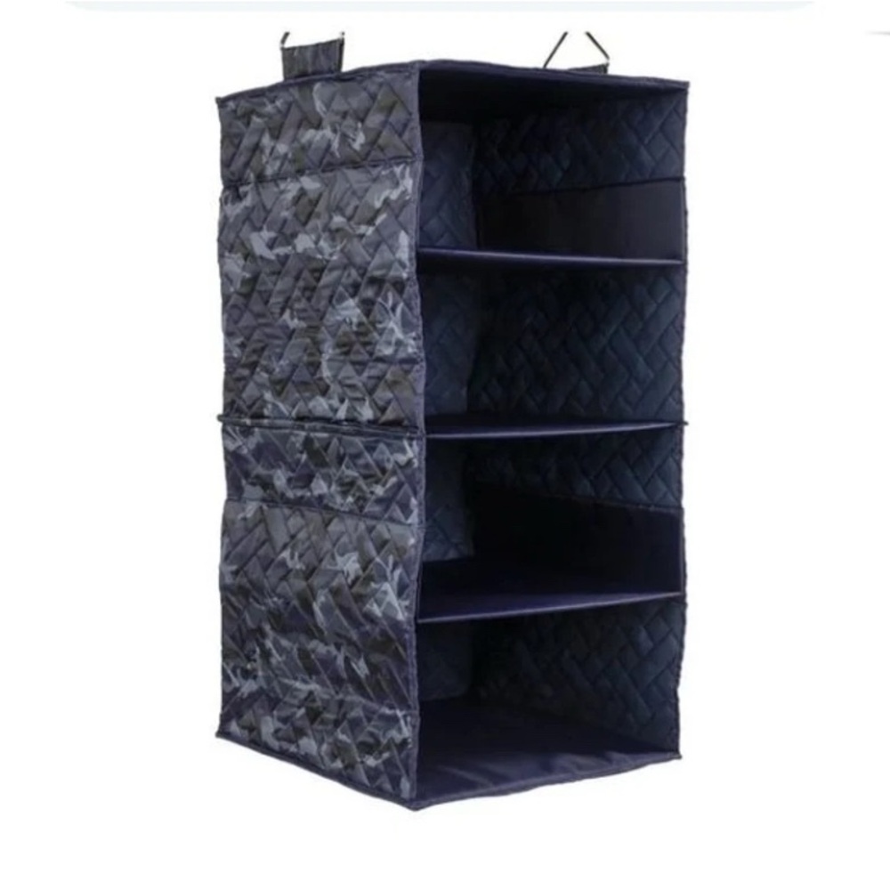 NWT Lug Hitch Hanging Storage - Love Stripe Black - set of two